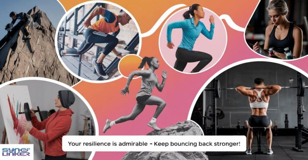 "Your resilience is admirable – keep bouncing back stronger!"