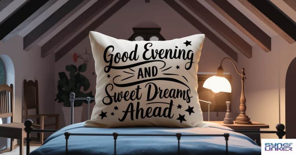 "Good Evening and Sweet Dreams Ahead"