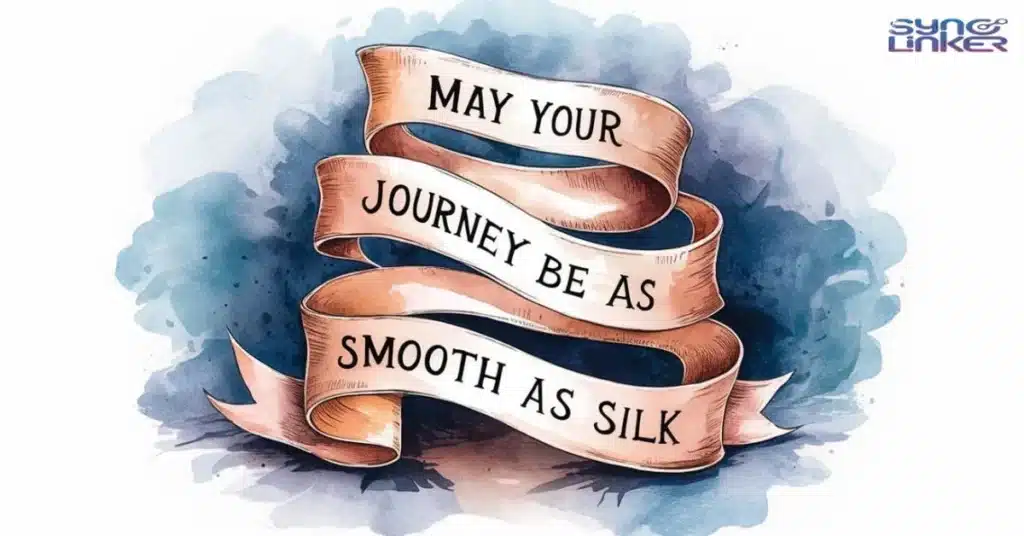 May Your Journey Be As Smooth As Silk