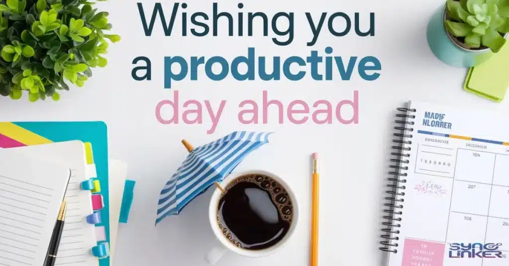 Wishing you a productive day ahead