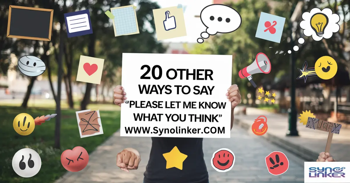 20 Other Ways to Say Please Let Me Know What You Think (With Examples)