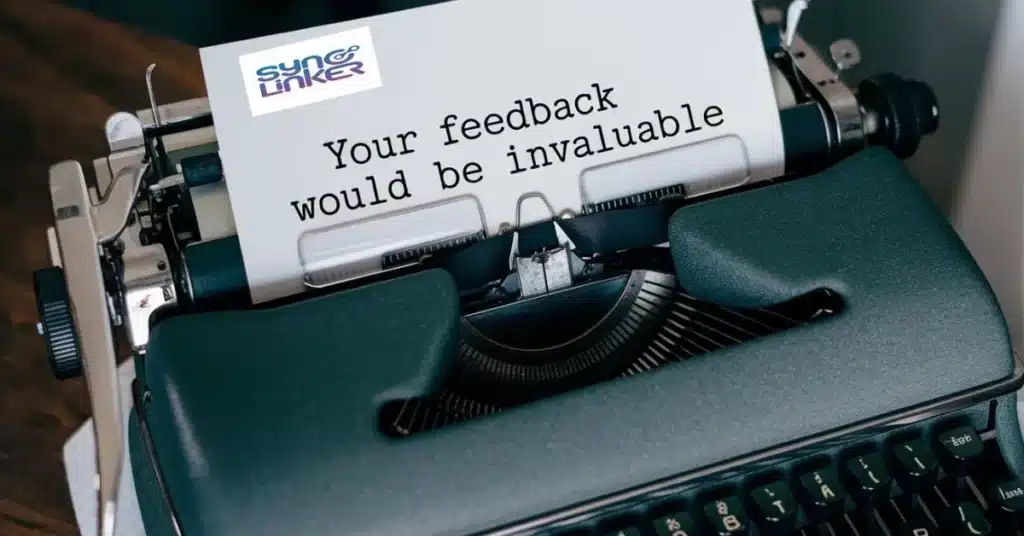 Your feedback would be invaluable